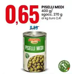 Eurospin PISELLI MEDI offerta
