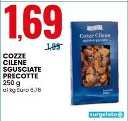 Eurospin COZZE CILENE SGUSCIATE PRECOTTE offerta
