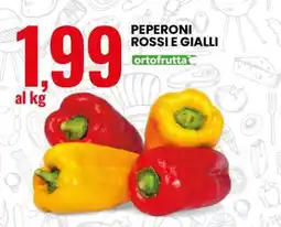 Eurospin PEPERONI ROSSI E GIALLI offerta