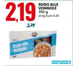 Eurospin Sugo alle vongole offerta