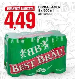 Eurospin BIRRA LAGER offerta