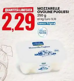 Eurospin MOZZARELLE OVOLINE PUGLIESI offerta