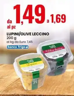 Eurospin LUPINI/OLIVE LECCINO offerta