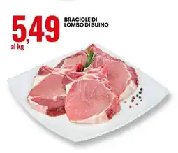 Eurospin Braciole di lombo di suino offerta