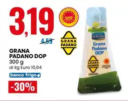 Eurospin Grana Padano DOP offerta