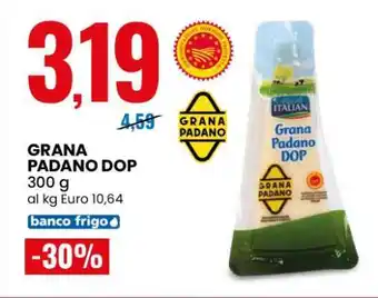 Eurospin Grana Padano DOP offerta