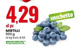 Eurospin Mirtilli offerta