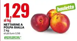 Eurospin Nettarine A Polpa Gialla offerta