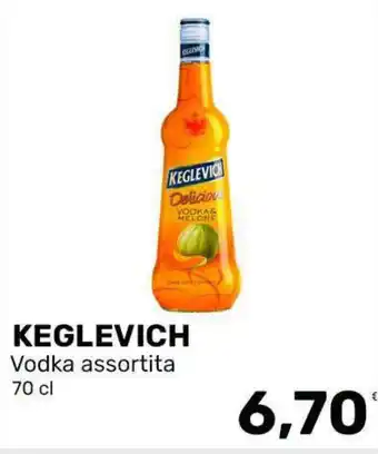 KEGLEVICH Vodka assortita