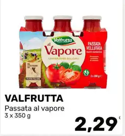 Iper Tosano VALFRUTTA Passata al vapore offerta