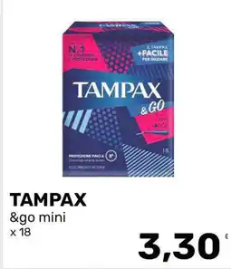 Iper Tosano TAMPAX &go mini offerta