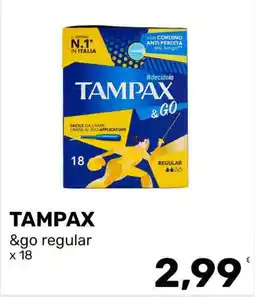 Iper Tosano TAMPAX &go regular offerta