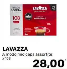 Iper Tosano LAVAZZA A modo mio caps assortite offerta