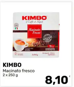 Iper Tosano KIMBO Macinato fresco offerta