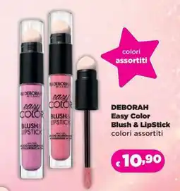 Acqua & Sapone DEBORAH Easy Color Blush & LipStick offerta