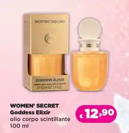 Acqua & Sapone WOMEN’ SECRET Goddess Elixir offerta