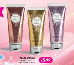 Acqua & Sapone DOLCE & MANIA crema corpo glitterata 200 ml offerta