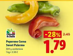 Lidl Peperone Corno Sweet Palermo offerta