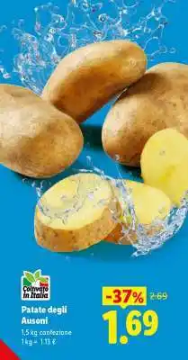 Lidl Patate degli Ausoni offerta