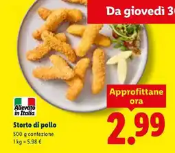 Lidl Storto di pollo offerta