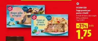 Lidl OCEAN SEA Sugo pronto per pasta e risotti offerta