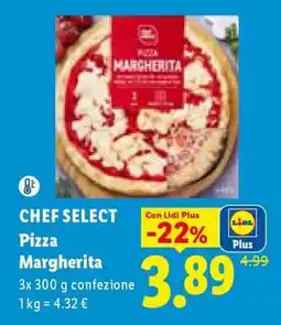 Lidl Chef Select Pizza Margherita offerta