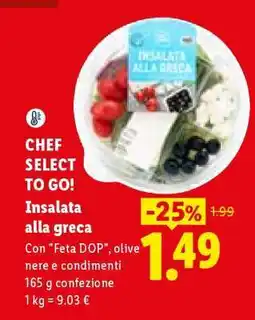 Lidl Insalata alla greca offerta