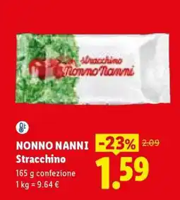 Lidl NONNO NANNI stracchino offerta