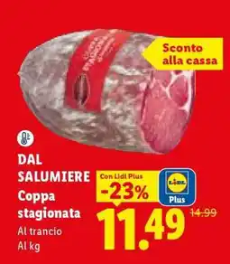 Lidl Coppa stagionata offerta