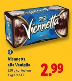 Lidl Viennetta alla Vaniglia offerta