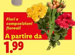 Lidl Fiori e composizioni floreali offerta