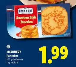Lidl McEnnedy Pancakes offerta