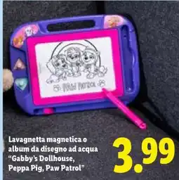 Lidl Lavagnetta magnetica o album da disegno ad acqua offerta