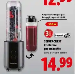 Lidl SILVERCREST Frullatore per smoothie offerta