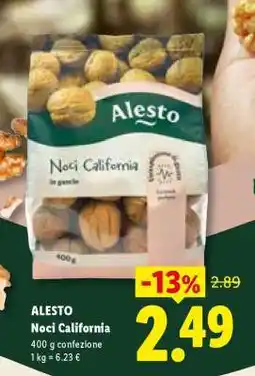 Lidl Alesto Noci california offerta