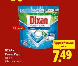 Lidl Dixan Power Caps offerta