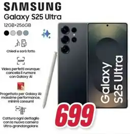 Trony Samsung Galaxy S25 Ultra offerta