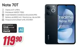 Trony Realme Note 70T offerta