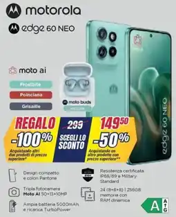 Trony Motorola edge 60 neo offerta