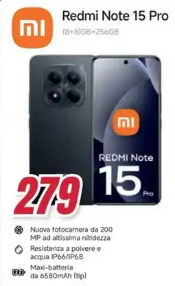 Trony Xiaomi Redmi Note 15 Pro offerta