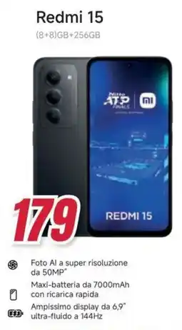 Trony Xiaomi Redmi 15 offerta