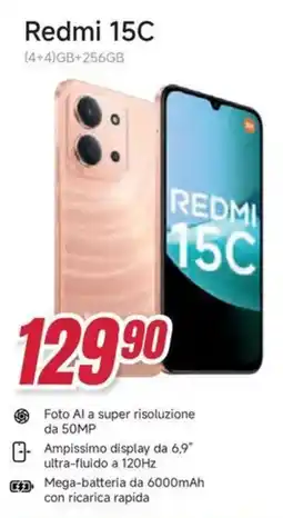 Trony Xiaomi Redmi 15C offerta