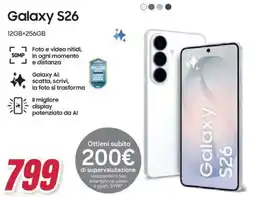 Trony Samsung Galaxy S26 offerta