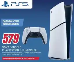 Trony Sony console playstation 5 slim digital offerta