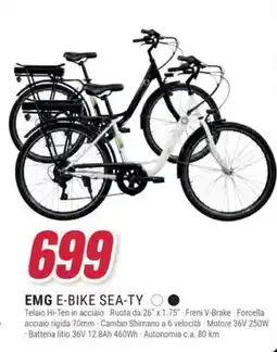 Trony Emg e-bike sea-ty offerta