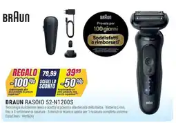 Trony Braun rasoio 52-N1200S offerta