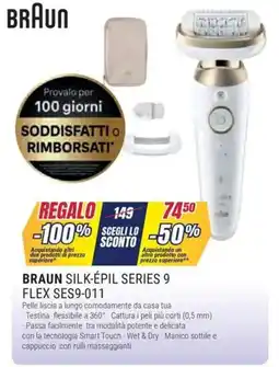 Trony Braun silk-épil series 9 flex SES9-011 offerta