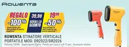 Trony Rowenta stiratore verticale portatile MOD. DR2022/DR2026 offerta