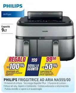 Trony Philips friggitrice ad aria NA555/00 offerta