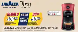 Trony Lavazza macchina caffè a modo mio tiny eco offerta